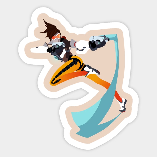 Tracer Sticker by Contenebratio